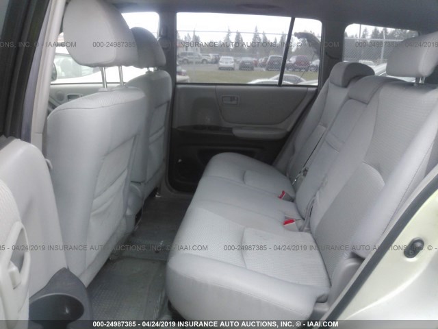 JTEGP21A070148362 - 2007 TOYOTA HIGHLANDER SPORT SILVER photo 8