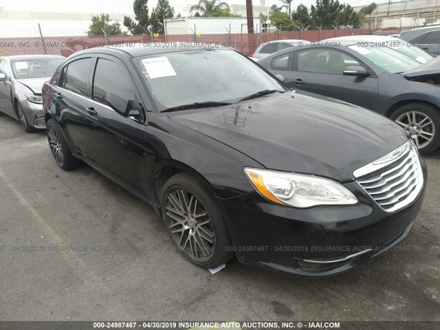 1C3CCBBG6DN658719 - 2013 CHRYSLER 200 TOURING BLACK photo 1