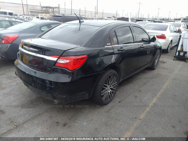 1C3CCBBG6DN658719 - 2013 CHRYSLER 200 TOURING BLACK photo 4