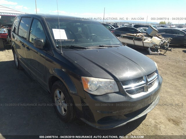 2C4RDGCG6CR318924 - 2012 DODGE GRAND CARAVAN SXT GRAY photo 6