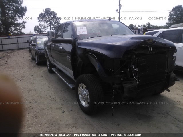 3C6UR5NL1DG535113 - 2013 RAM 2500 LARAMIE BLUE photo 1