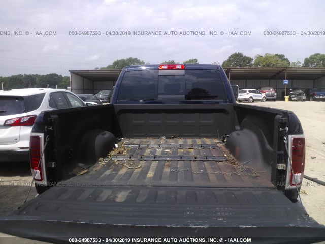 3C6UR5NL1DG535113 - 2013 RAM 2500 LARAMIE BLUE photo 8