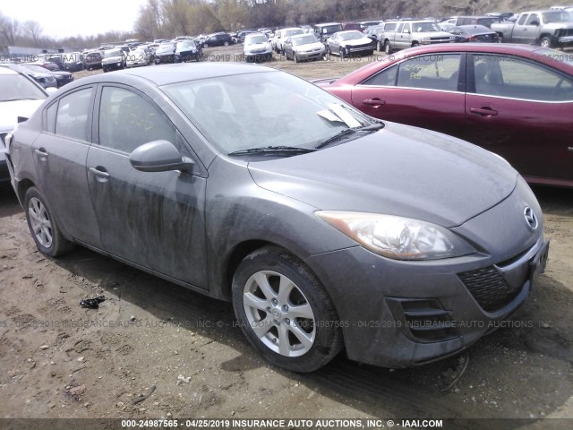 JM1BL1SF2A1132213 - 2010 MAZDA 3 I BLACK photo 1