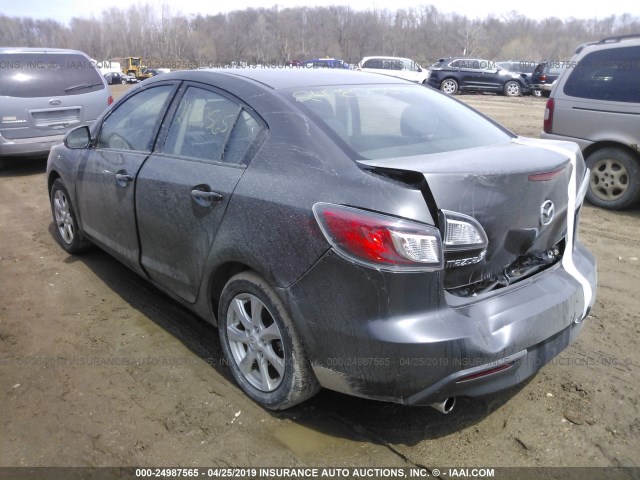 JM1BL1SF2A1132213 - 2010 MAZDA 3 I BLACK photo 3