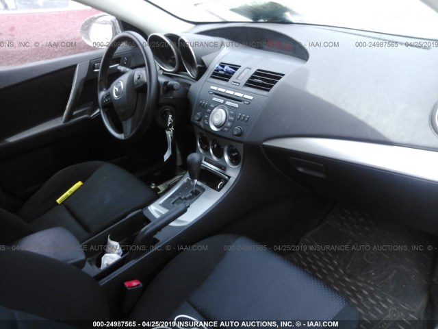 JM1BL1SF2A1132213 - 2010 MAZDA 3 I BLACK photo 5