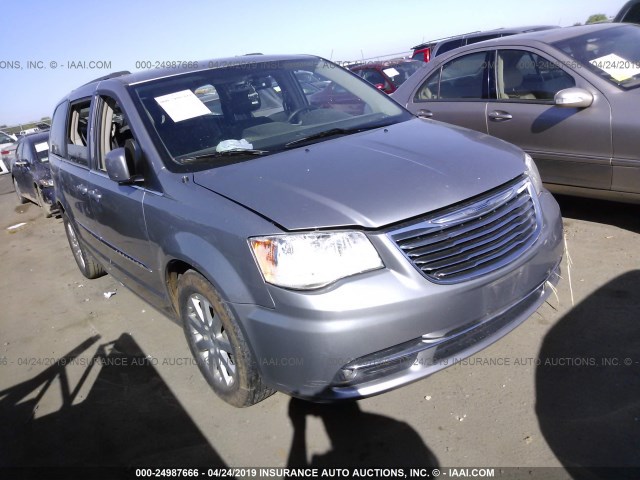 2C4RC1BG2GR214292 - 2016 CHRYSLER TOWN & COUNTRY TOURING SILVER photo 1