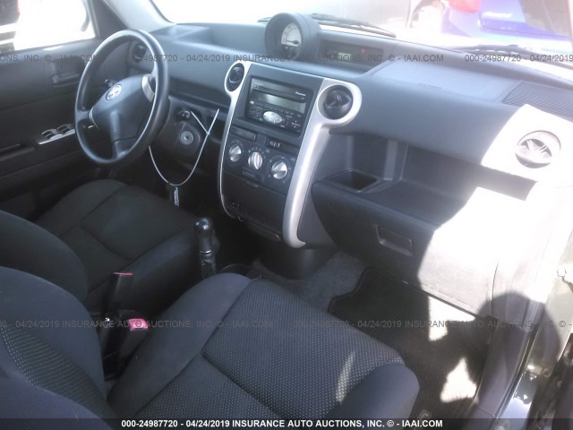 JTLKT334950176279 - 2005 TOYOTA SCION XB 绿色 照片 5