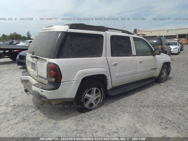 1GNES16S746200284 - 2004 CHEVROLET TRAILBLAZER EXT LS/EXT LT WHITE photo 4