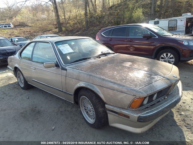 WBAEC8410K3268611 - 1989 BMW 635 CSI AUTOMATIC GOLD photo 1