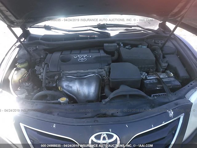 4T1BF3EK9AU071335 - 2010 TOYOTA CAMRY SE/LE/XLE BLACK photo 10