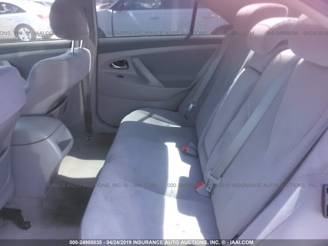 4T1BF3EK9AU071335 - 2010 TOYOTA CAMRY SE/LE/XLE BLACK photo 8