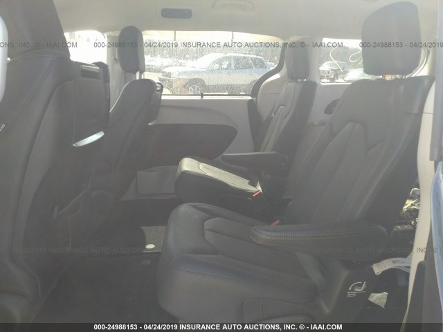 2C4RC1EGXJR139439 - 2018 CHRYSLER PACIFICA TOURING L PLUS BLACK photo 8