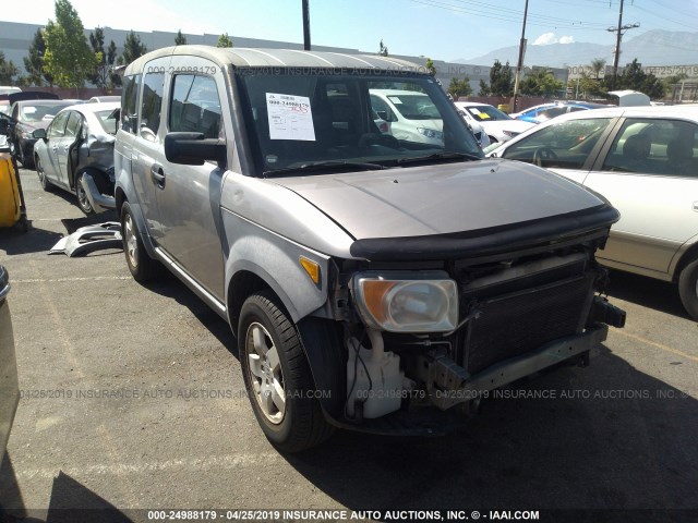 5J6YH18574L005289 - 2004 HONDA ELEMENT EX GRAY photo 1