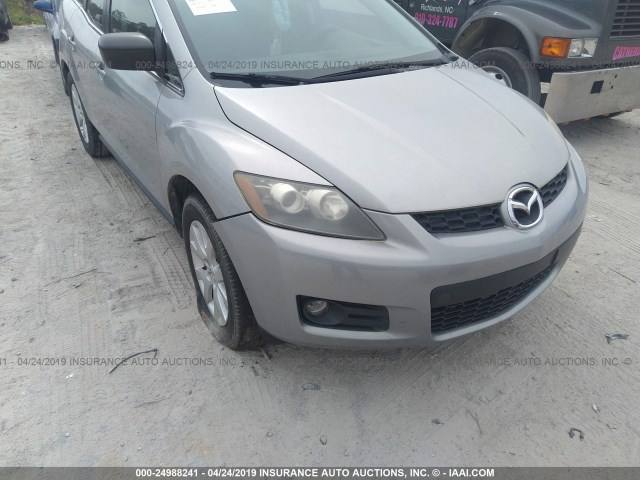 JM3ER293670116342 - 2007 MAZDA CX-7 SILVER photo 6