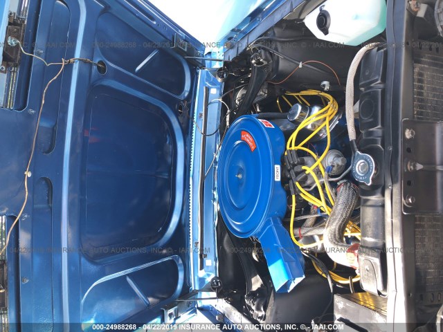 8T01C166120 - 1968 FORD MUSTANG BLUE photo 10
