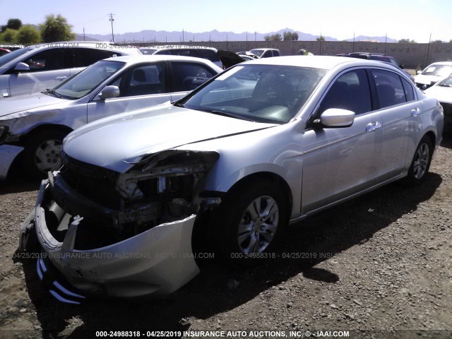 1HGCP2F49CA132382 - 2012 HONDA ACCORD LXP SILVER photo 2