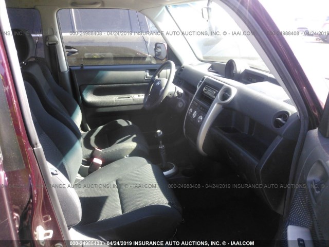 JTLKT334X50189588 - 2005 TOYOTA SCION XB 紫色 照片 5