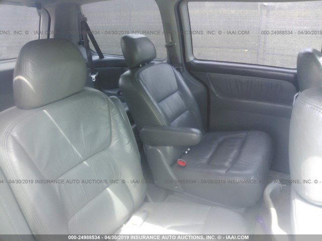 5FNRL189X3B055908 - 2003 HONDA ODYSSEY EXL GRAY photo 8