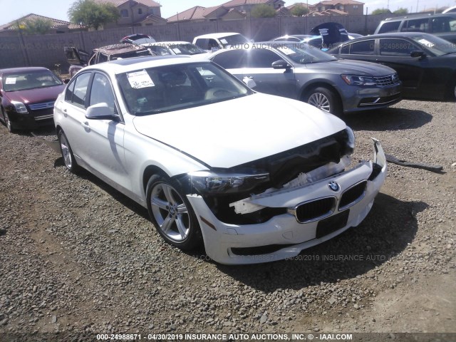 WBA3C3C58DF980672 - 2013 BMW 320 I/XDRIVE WHITE photo 1