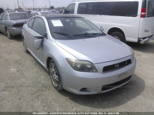 JTKDE177550003052 - 2005 TOYOTA SCION TC SILVER photo 6