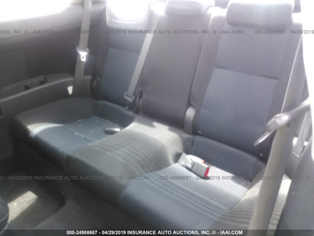 JTKDE177550003052 - 2005 TOYOTA SCION TC SILVER photo 8