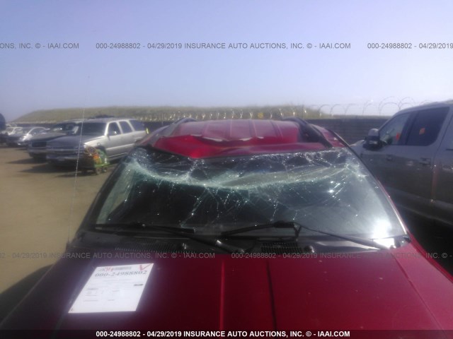 1J4GW48N44C420931 - 2004 JEEP GRAND CHEROKEE LAREDO/COLUMBIA/FREEDOM 红色 照片 6