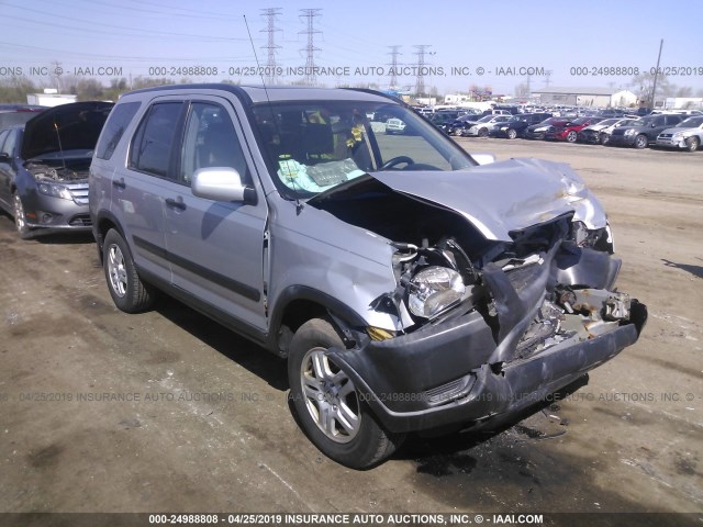 JHLRD78882C076228 - 2002 HONDA CR-V EX SILVER photo 1