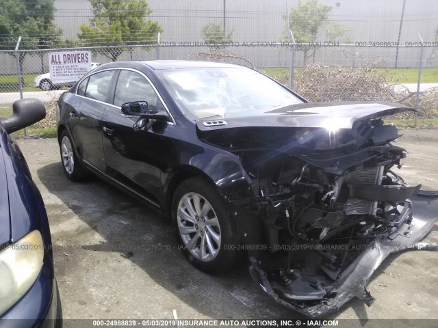 1G4GB5G38FF237164 - 2015 BUICK LACROSSE BLACK photo 1