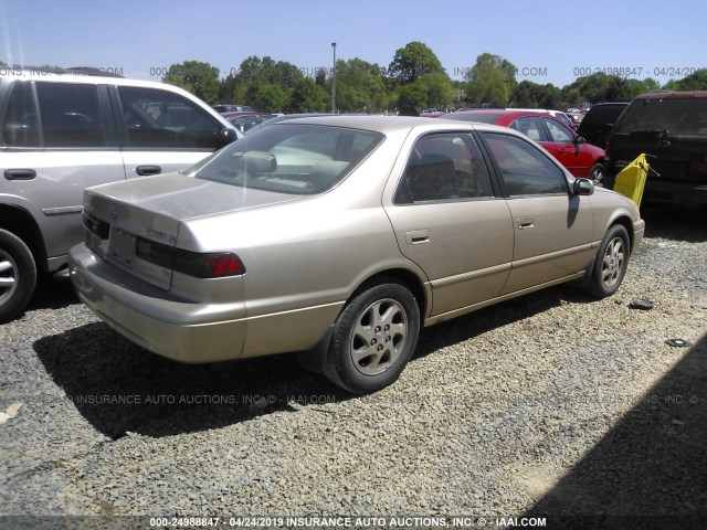 JT2BF22K7X0154161 - 1999 TOYOTA CAMRY LE/XLE GOLD photo 4