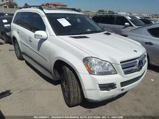 4JGBF22E98A314355 - 2008 MERCEDES-BENZ GL 320 CDI WHITE photo 1