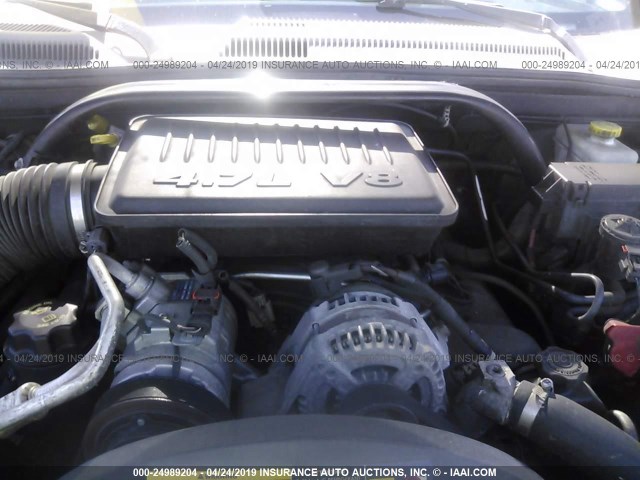 1J8HG48N36C214714 - 2006 JEEP COMMANDER BLACK photo 10