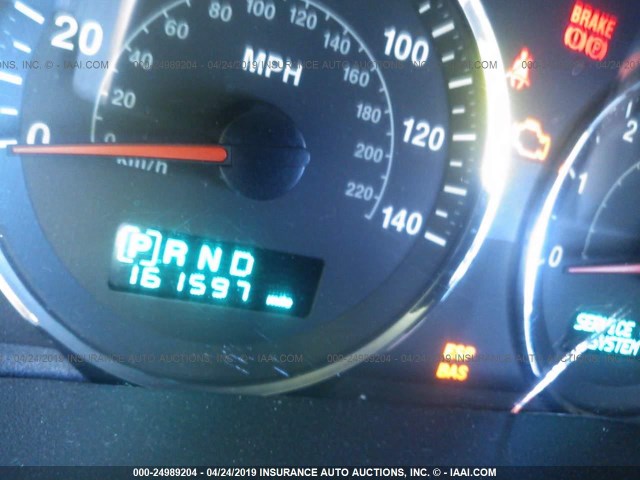 1J8HG48N36C214714 - 2006 JEEP COMMANDER BLACK photo 7