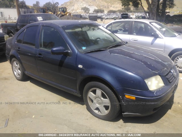 3VWRK69M43M114222 - 2003 VOLKSWAGEN JETTA GL BLUE photo 1