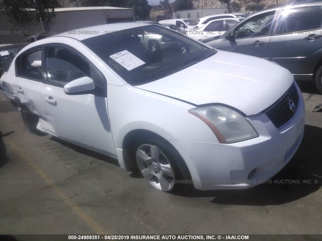 3N1AB61E19L697709 - 2009 NISSAN SENTRA 2.0/2.0S/2.0SL WHITE photo 1