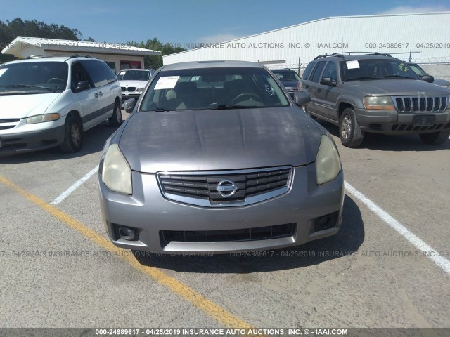 1N4BA41EX7C808488 - 2007 NISSAN MAXIMA SE/SL GRAY photo 6