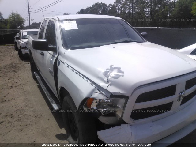1C6RR7FT8DS585001 - 2013 RAM 1500 ST WHITE photo 1