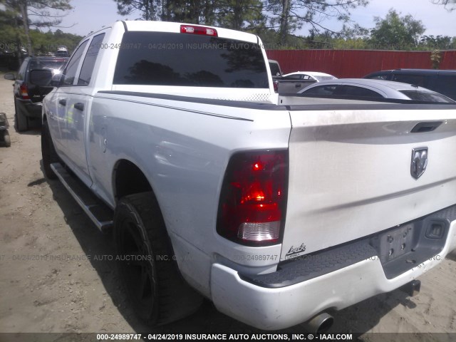 1C6RR7FT8DS585001 - 2013 RAM 1500 ST WHITE photo 3