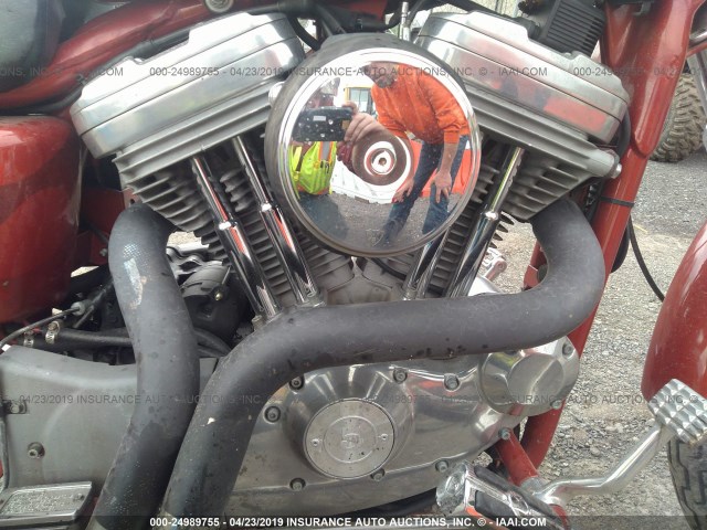 1HD4CJM18YK134495 - 2000 HARLEY-DAVIDSON XL883 C RED photo 8