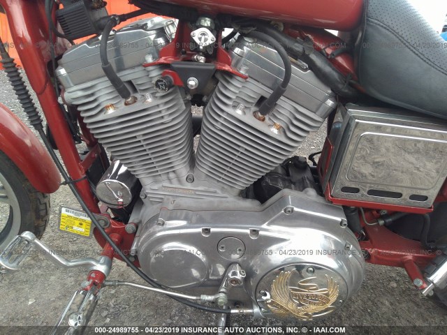 1HD4CJM18YK134495 - 2000 HARLEY-DAVIDSON XL883 C RED photo 9