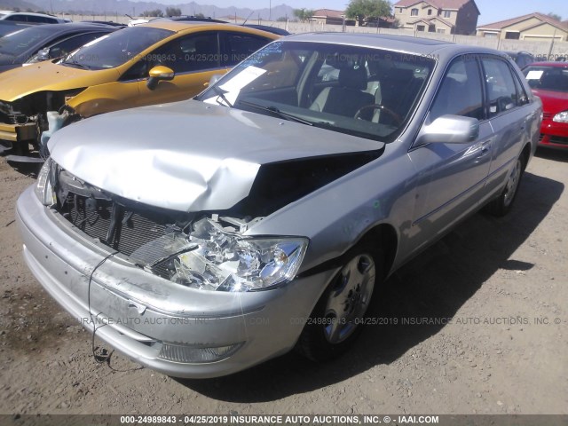 4T1BF28B53U311604 - 2003 TOYOTA AVALON XL/XLS SILVER photo 2