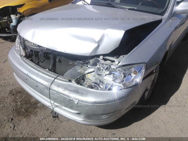 4T1BF28B53U311604 - 2003 TOYOTA AVALON XL/XLS SILVER photo 6