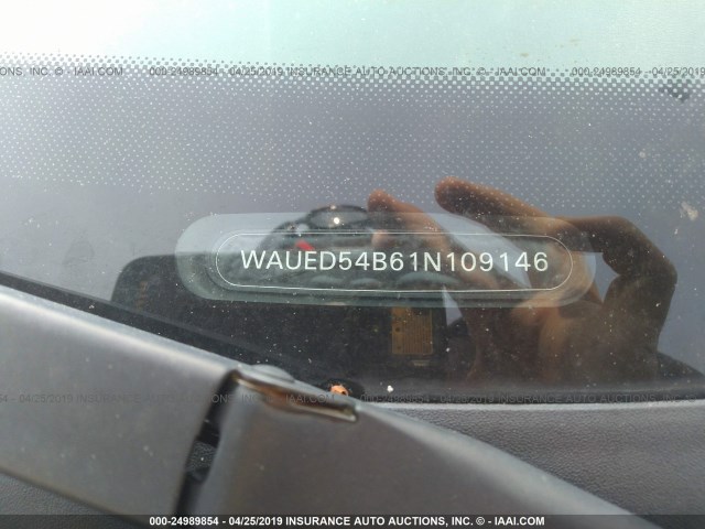 WAUED54B61N109146 - 2001 AUDI A6 2.7T QUATTRO BLACK photo 9