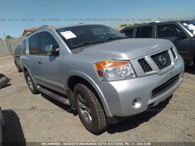 5N1AA0NC0AN621727 - 2010 NISSAN ARMADA SE/TITANIUM/PLATINUM SILVER photo 1