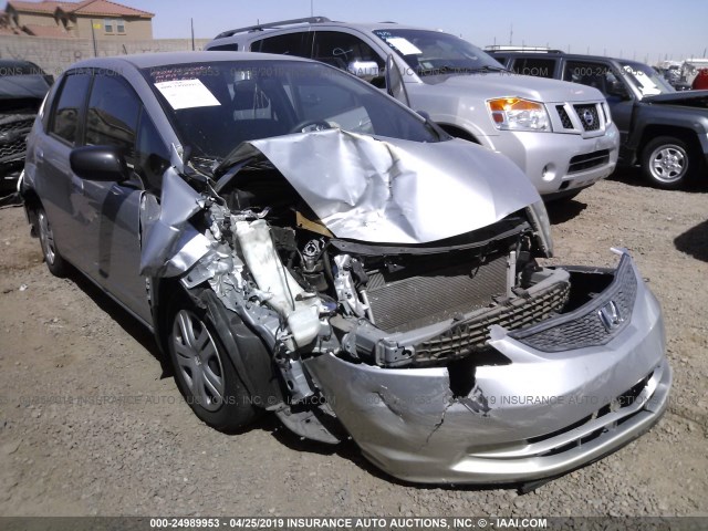 JHMGE8H33BC010244 - 2011 HONDA FIT SILVER photo 1