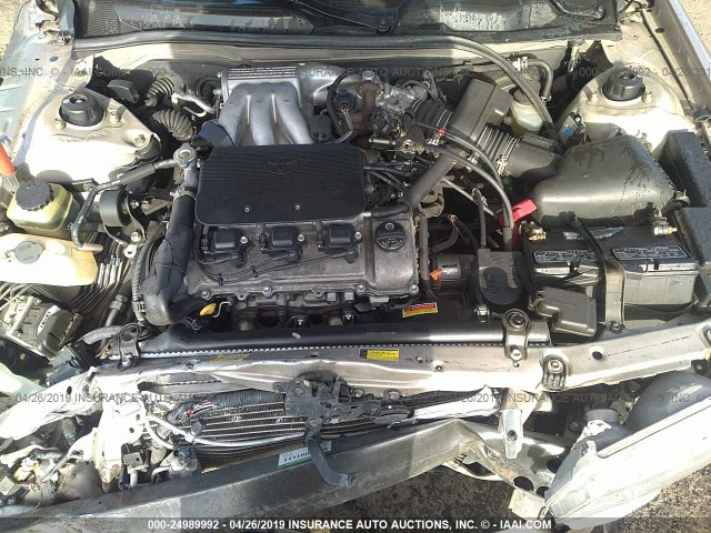 4T1BF28K11U961303 - 2001 TOYOTA CAMRY LE/XLE GOLD photo 10