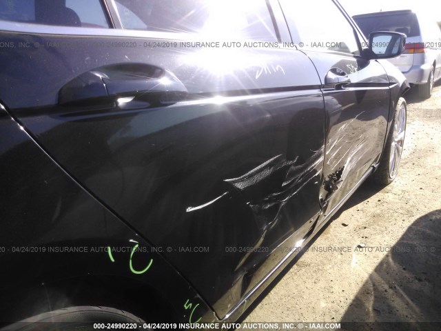 1HGCP26898A143960 - 2008 HONDA ACCORD EXL BLACK photo 6