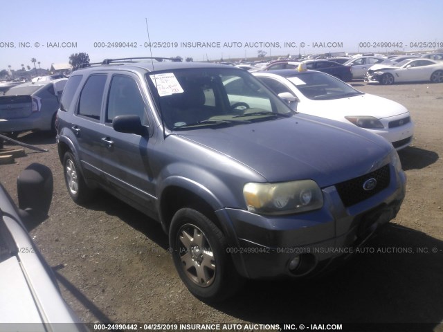 1FMYU04197KA62808 - 2007 FORD ESCAPE LIMITED GRAY photo 1