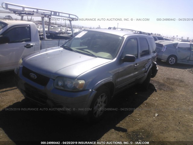 1FMYU04197KA62808 - 2007 FORD ESCAPE LIMITED GRAY photo 2