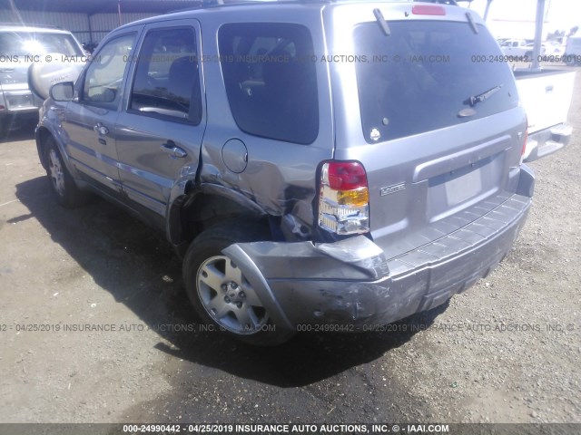 1FMYU04197KA62808 - 2007 FORD ESCAPE LIMITED GRAY photo 6