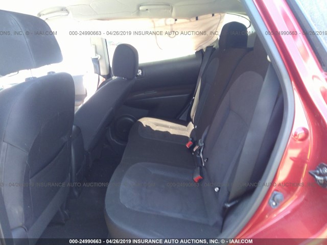 JN8AS5MT3DW001473 - 2013 NISSAN ROGUE S/SV RED photo 8